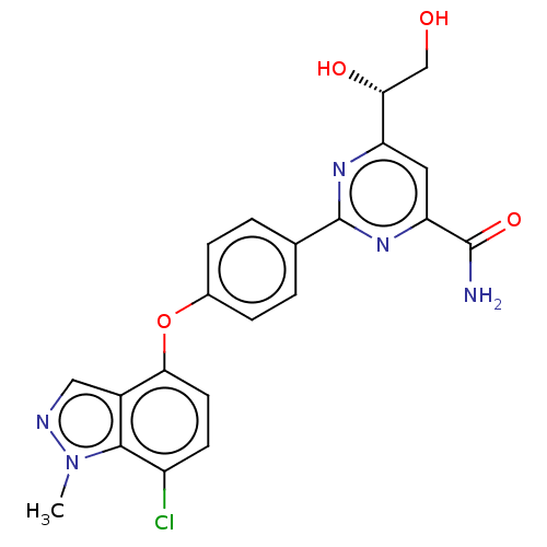 Chemical structure of BindingDB Monomer ID 311147