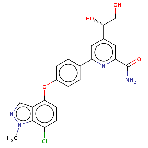 Chemical structure of BindingDB Monomer ID 311148