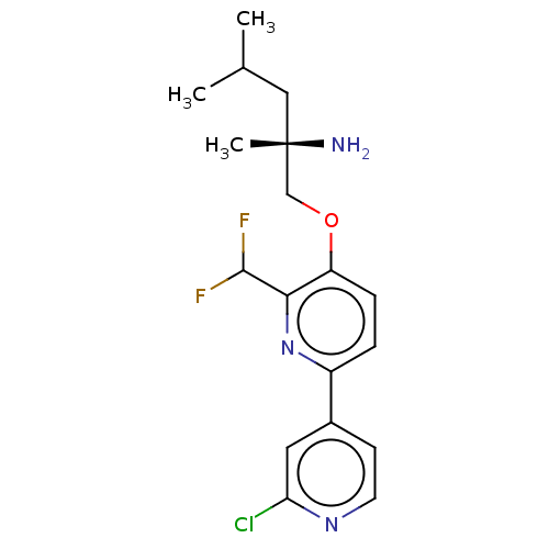 Chemical structure of BindingDB Monomer ID 311301