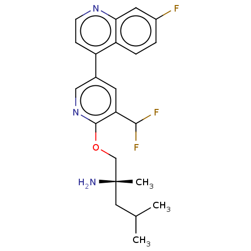 Chemical structure of BindingDB Monomer ID 311338
