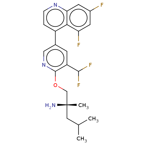 Chemical structure of BindingDB Monomer ID 311344
