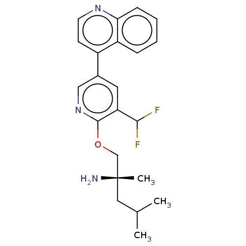 Chemical structure of BindingDB Monomer ID 311347