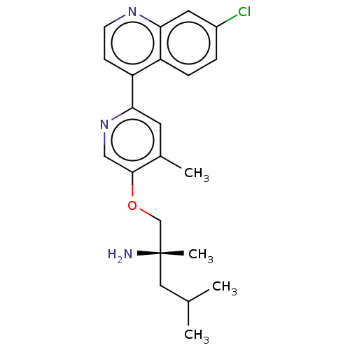 Chemical structure of BindingDB Monomer ID 311374
