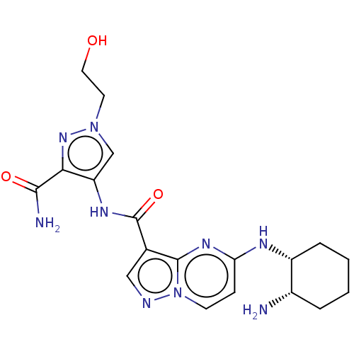 Chemical structure of BindingDB Monomer ID 311534