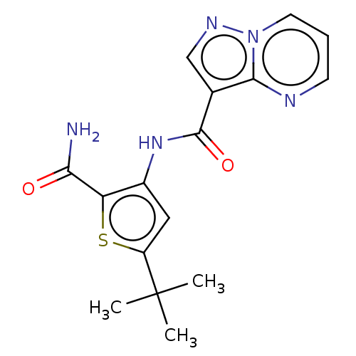 Chemical structure of BindingDB Monomer ID 311555