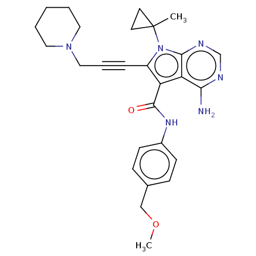 Chemical structure of BindingDB Monomer ID 311653