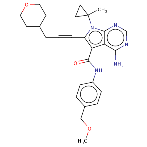 Chemical structure of BindingDB Monomer ID 311700