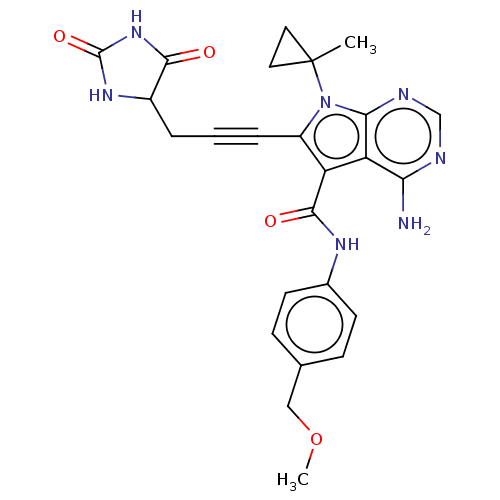 Chemical structure of BindingDB Monomer ID 311704