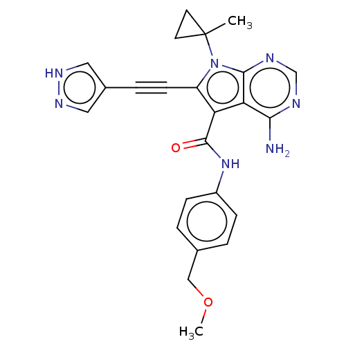 Chemical structure of BindingDB Monomer ID 311708