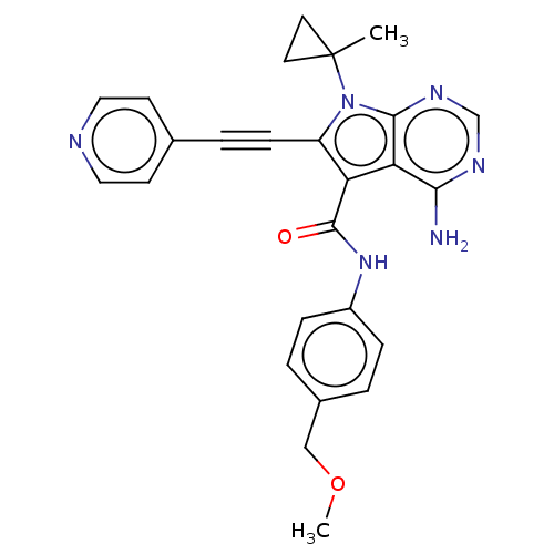 Chemical structure of BindingDB Monomer ID 311734