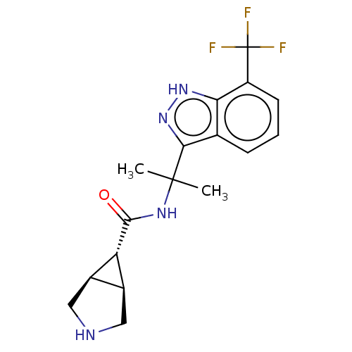 Chemical structure of BindingDB Monomer ID 311974