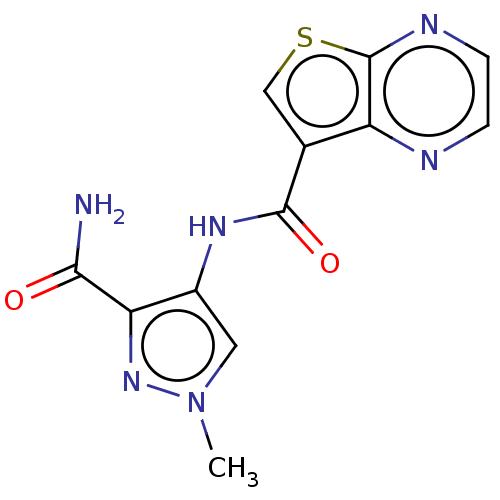 Chemical structure of BindingDB Monomer ID 312067
