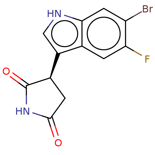 Chemical structure of BindingDB Monomer ID 312074