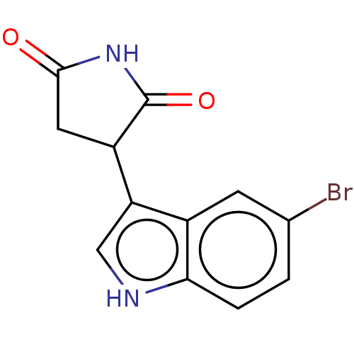 Chemical structure of BindingDB Monomer ID 312076
