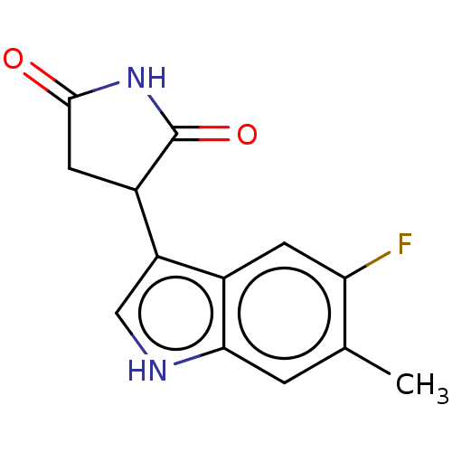 Chemical structure of BindingDB Monomer ID 312081