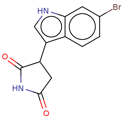 Chemical structure of BindingDB Monomer ID 312084