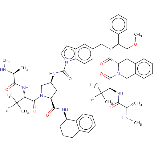 Chemical structure of BindingDB Monomer ID 312097