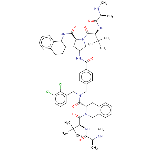 Chemical structure of BindingDB Monomer ID 312100