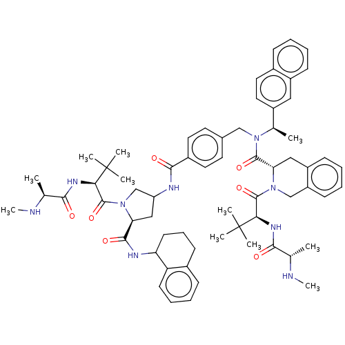 Chemical structure of BindingDB Monomer ID 312104