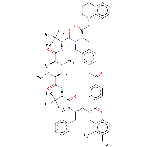 Chemical structure of BindingDB Monomer ID 312124