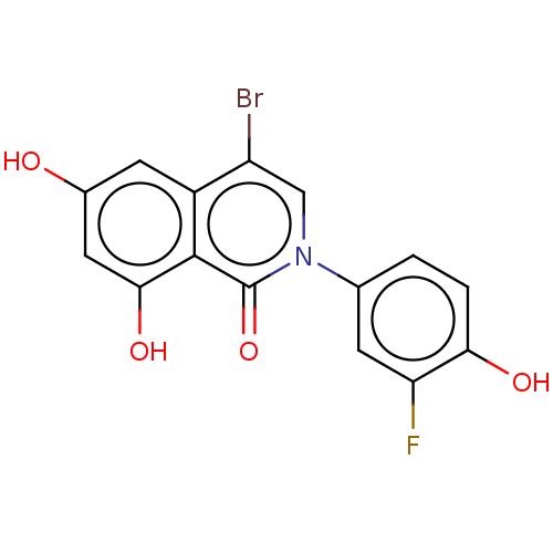 Chemical structure of BindingDB Monomer ID 312133
