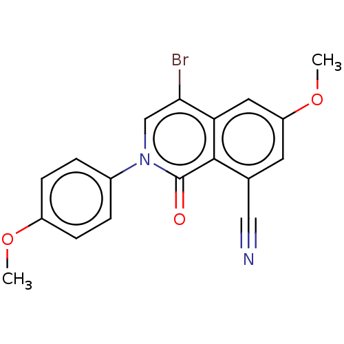 Chemical structure of BindingDB Monomer ID 312134