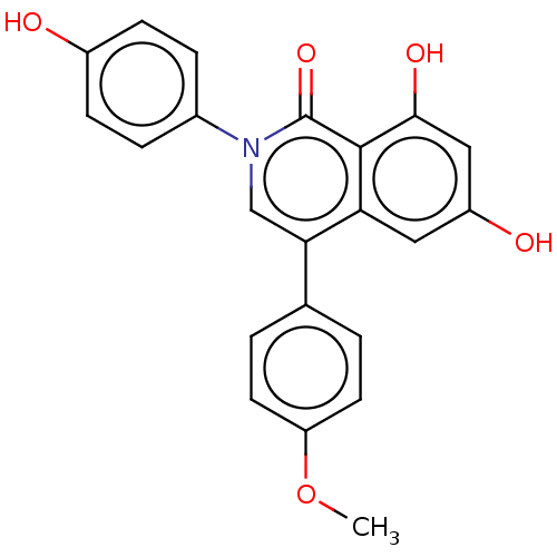 Chemical structure of BindingDB Monomer ID 312140