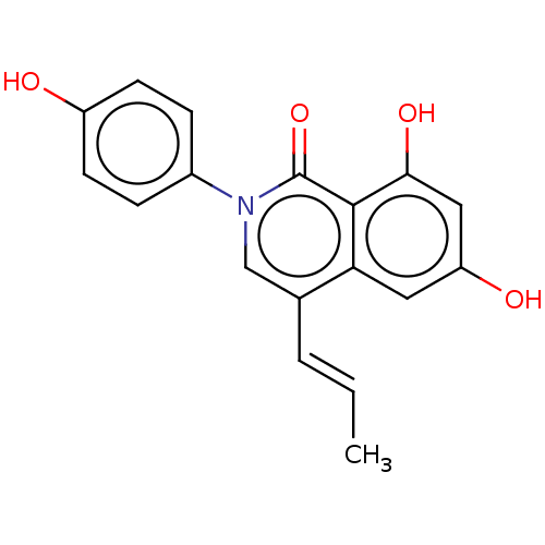 Chemical structure of BindingDB Monomer ID 312151