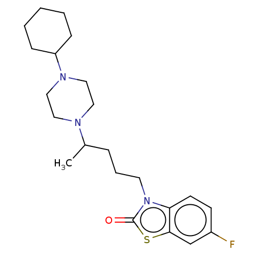 Chemical structure of BindingDB Monomer ID 312233