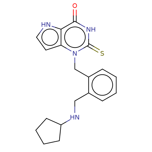 Chemical structure of BindingDB Monomer ID 312257