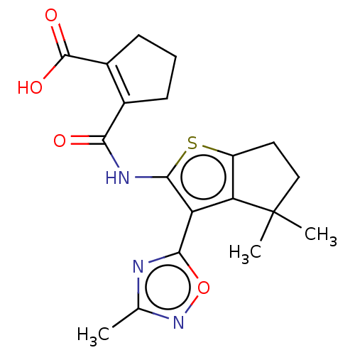 Chemical structure of BindingDB Monomer ID 312330