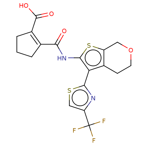 Chemical structure of BindingDB Monomer ID 312343