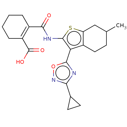 Chemical structure of BindingDB Monomer ID 312346