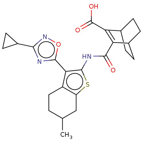 Chemical structure of BindingDB Monomer ID 312347