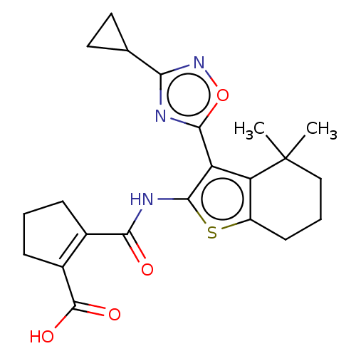 Chemical structure of BindingDB Monomer ID 312356