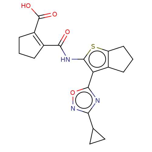 Chemical structure of BindingDB Monomer ID 312386