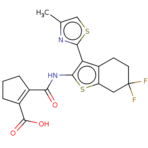 Chemical structure of BindingDB Monomer ID 312404