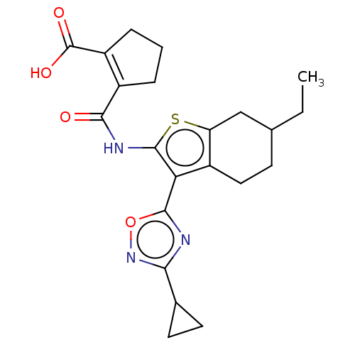 Chemical structure of BindingDB Monomer ID 312420