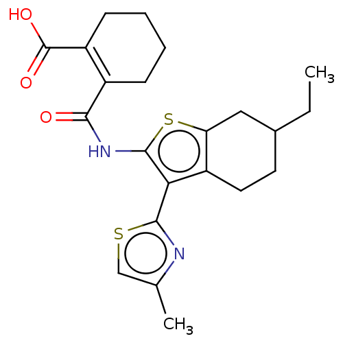 Chemical structure of BindingDB Monomer ID 312447