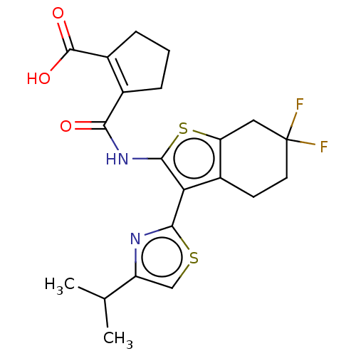 Chemical structure of BindingDB Monomer ID 312485