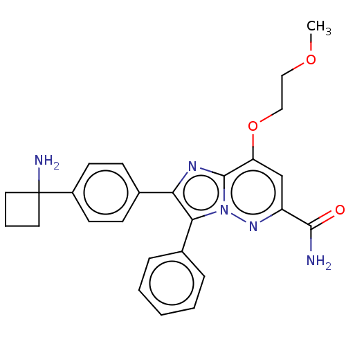 Chemical structure of BindingDB Monomer ID 312541