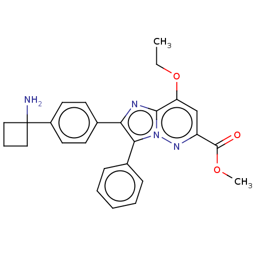 Chemical structure of BindingDB Monomer ID 312571