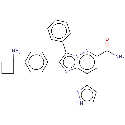 Chemical structure of BindingDB Monomer ID 312574