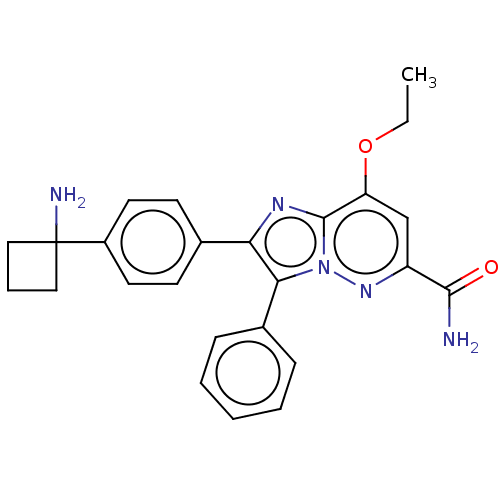 Chemical structure of BindingDB Monomer ID 312575