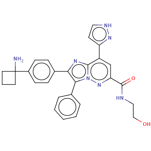 Chemical structure of BindingDB Monomer ID 312585