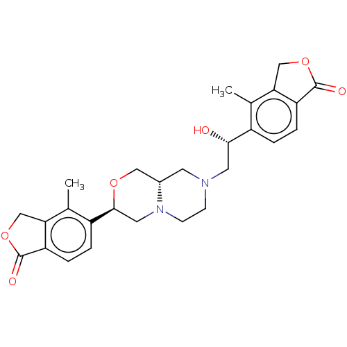 Chemical structure of BindingDB Monomer ID 312597