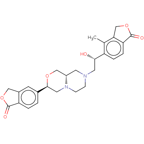 Chemical structure of BindingDB Monomer ID 312605