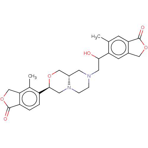 Chemical structure of BindingDB Monomer ID 312642