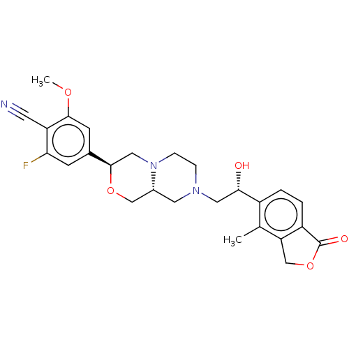 Chemical structure of BindingDB Monomer ID 312653