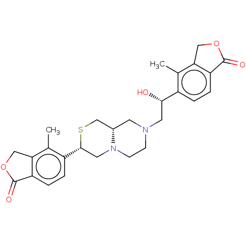 Chemical structure of BindingDB Monomer ID 312655